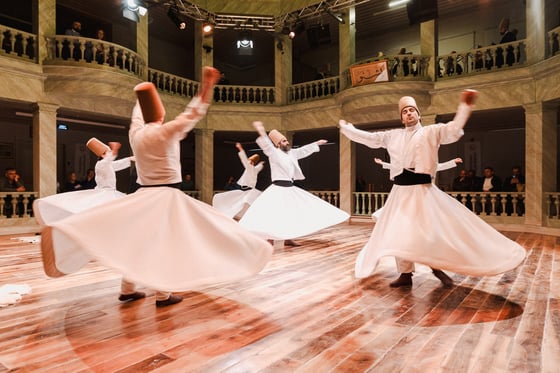 Whirling Dervishes Ceremony at a Real Mevlevihane: face_fixed - DSC05064